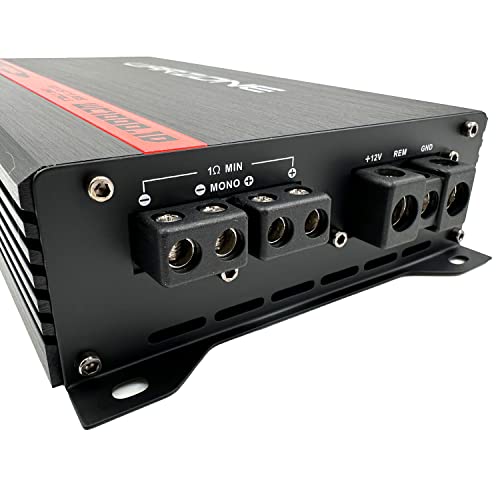 Gravity Audio WC1000.1D Warzone 1000W True RMS Car Amplifier Class D Amp 1/2/4 Ohm Stable with Remote Sub Control Gravity Audio WC1000.1D Warzone 1000W True RMS Car Amplifier Class D Amp 1/2/4 Ohm Stable with Remote Sub Control